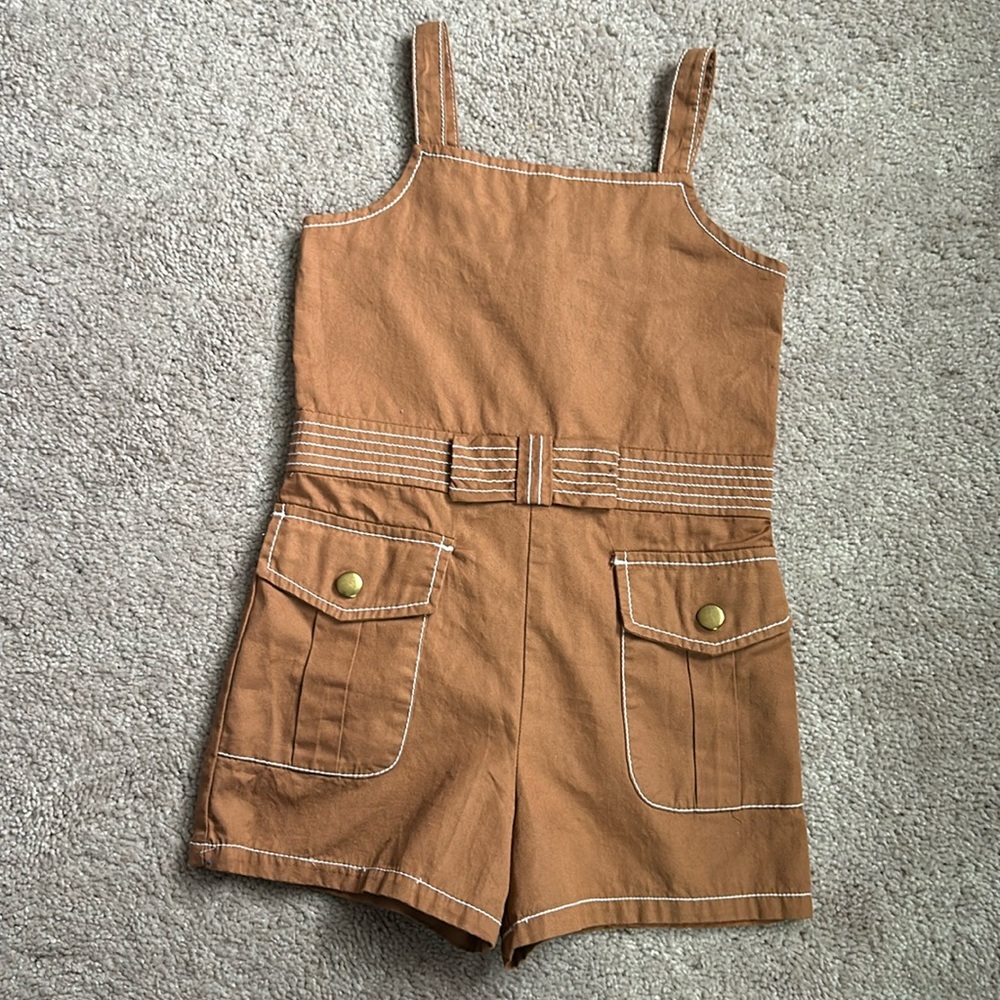 Brown romper
